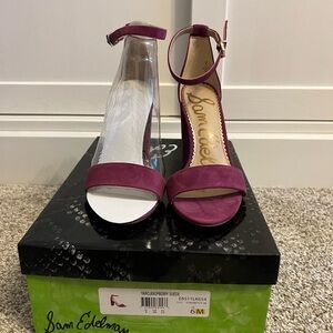 Sam Edelman Yaro sandals in raspberry